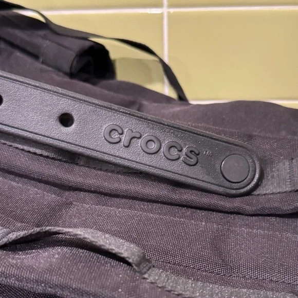 Used Black Crocs Classic Backpack - Picture 7 of 7